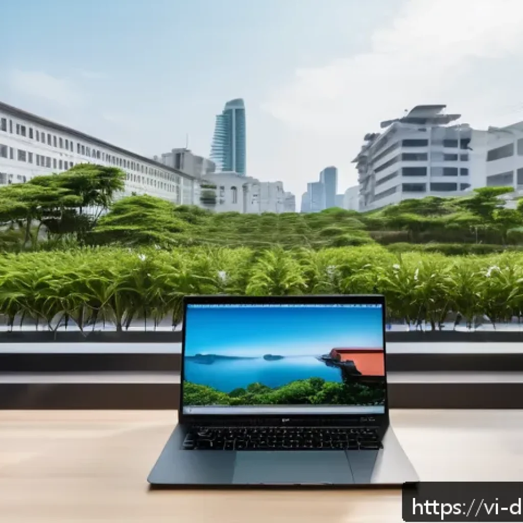 주말 여행을 위한 디지털 노마드 팁 - A cozy, quiet coworking space in Da Nang, Vietnam, featuring modern minimalist decor with sleek desk...